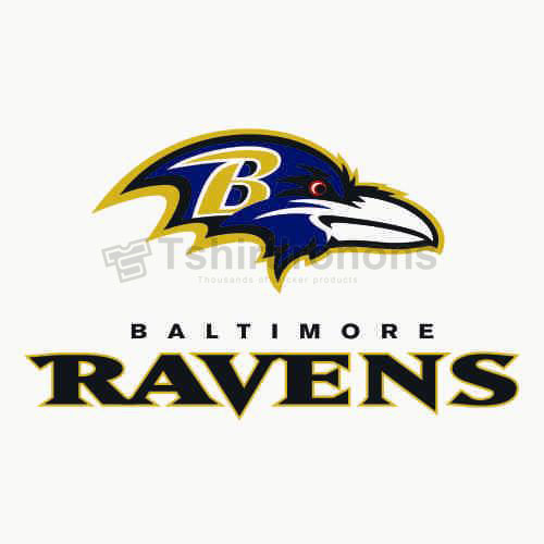 Baltimore Ravens T-shirts Iron On Transfers N423 - Click Image to Close